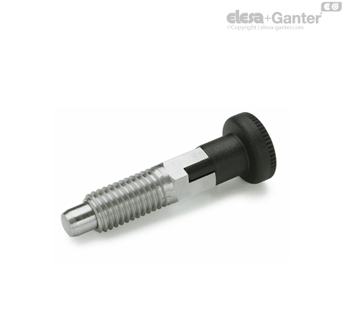 ネプギア GN 717-NI Indexing plungers Stainless Steel | Elesa+Ganter